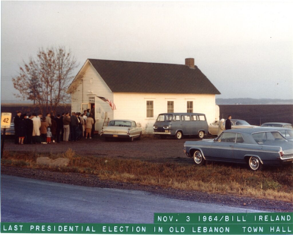 Apple Valley, Lebanon Town Hall Last Pres Election Nov 3 1964