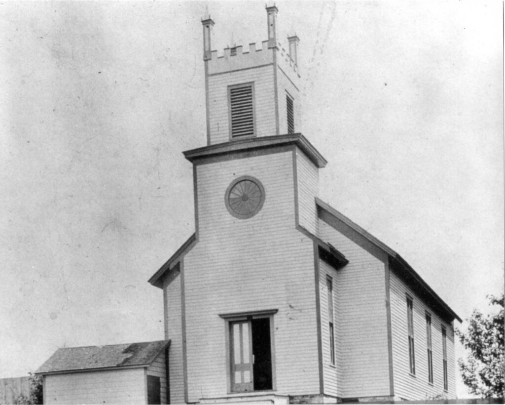 Greenvale, Church before it moved to Castle Rock