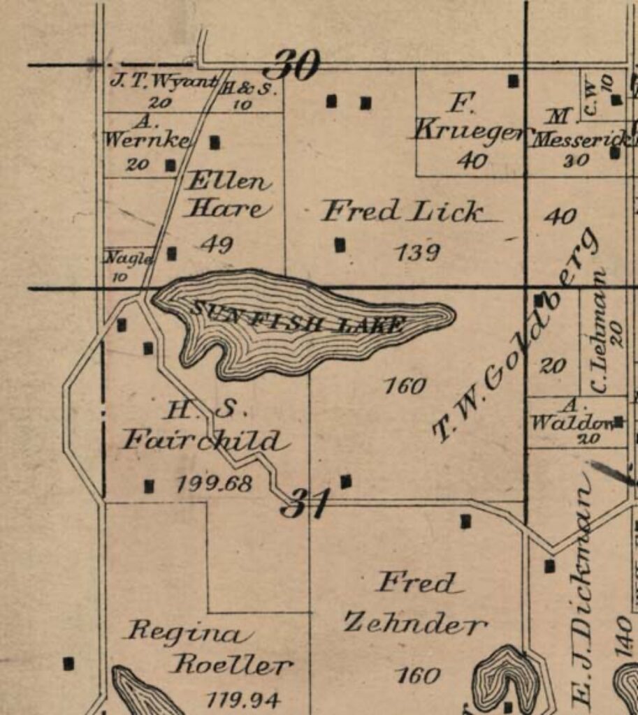 Sunfish Lake, 1896
